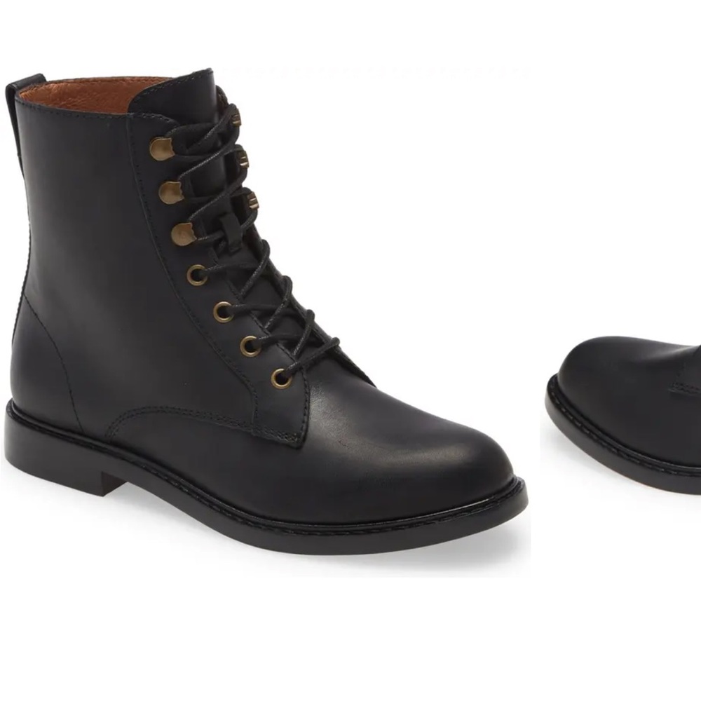 madewell boot size 7 black